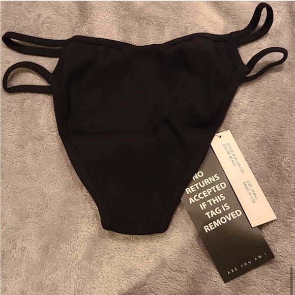 ♡BNWT UNICORN RARE AYAI™ ☆ilf☆ Bikini Style Brief in BLACK. Archived Style♡ - Picture 12 of 15